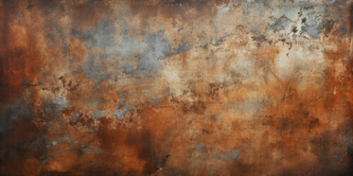 Image of Old metal texture background, dirty iron rusty plate. Grungy vintage oxidized steel leaf or wall. Concept of industry, grunge, weathered worn material, wallpaper, rough sheet printed on Printed Glass Basin Splashbacks